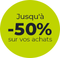 Jusqu'à -50%